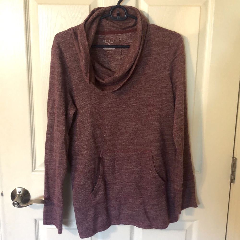 Cowl neck sweater